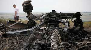 اخبار,اخبار بین الملل ,سقوط هواپیمای مالزیایی در خاک اوکراین 