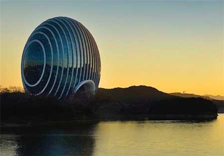 اخبار,اخبار گوناگون ,هتل‌های دیدنی چین