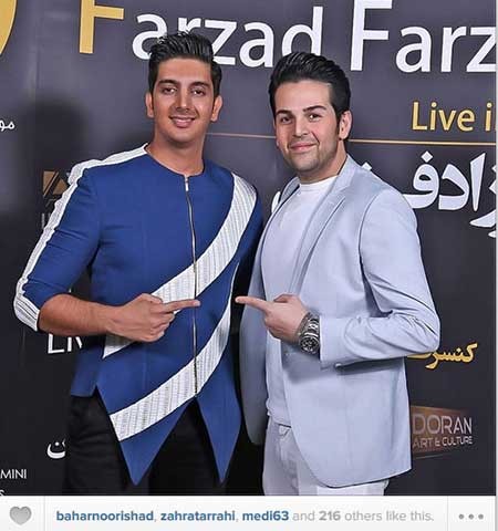 عکس های جدید هنرمندان ایرانی در شبکه اجتماعی