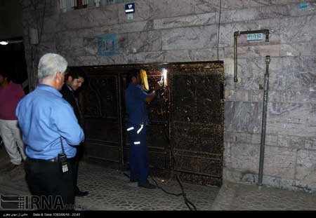 اخبار ,اخبار حوادث ,فرو ریختن یک ساختمان در تهران