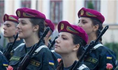 اخبار,اخبار گوناگون,عکس‌هایی از سربازان زن اوکراینی