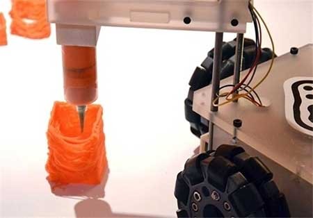 رباتی که قادر به چاپ سه بُعدی اشیاء است+تصاویر 1