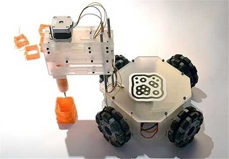 رباتی که قادر به چاپ سه بُعدی اشیاء است+تصاویر 1