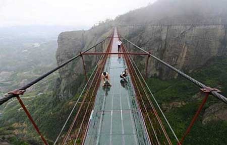 ترسناک ترین پل دنیا +عکس 1