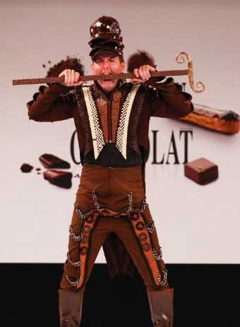 اخبار,اخبار گوناگون ,لباس های شکلاتی 