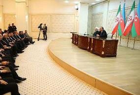 اخبار,اخبارسیاست خارجی,کنفرانس خبری   روحانی و علی‌اف
