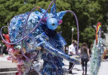 اخبار,اخبار گوناگون, تبدیل زباله به هنر