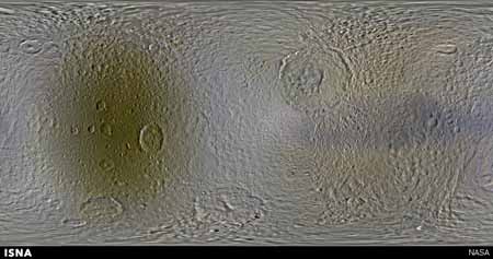 اخبار,اخبار علمی,خلق نقشه‌های خیره‌کننده از شش قمر زحل