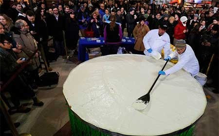 اخبار,اخبار گوناگون , بزرگترین کیک لیمویی دنیا 