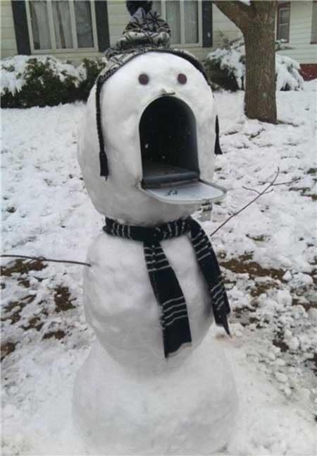 خلاقیت با برف در جهان +تصاویر