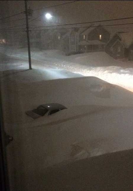 اخبار,اخبار گوناگون ,شهر پوشیده از برف