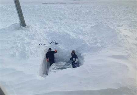 اخبار,اخبار گوناگون ,شهر پوشیده از برف