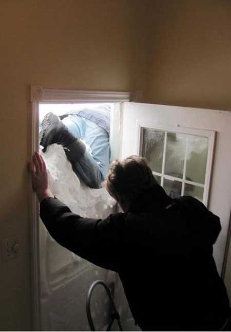 اخبار,اخبار گوناگون ,شهر پوشیده از برف