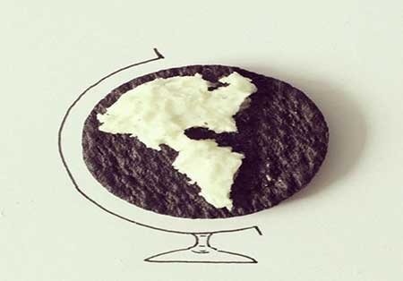 اخبار,اخبار گوناگون ,نقاشی با ابزارآلات بازیافتی