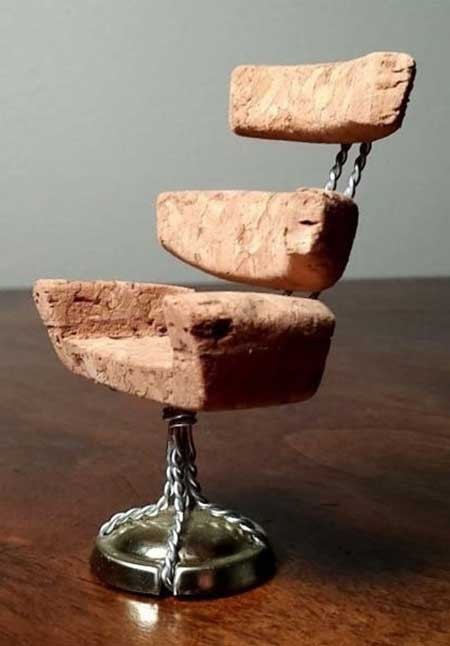 اخبار,اخبار گوناگون ,مبلمان ساخته شده با چوب پنبه 