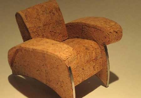 اخبار,اخبار گوناگون ,مبلمان ساخته شده با چوب پنبه 