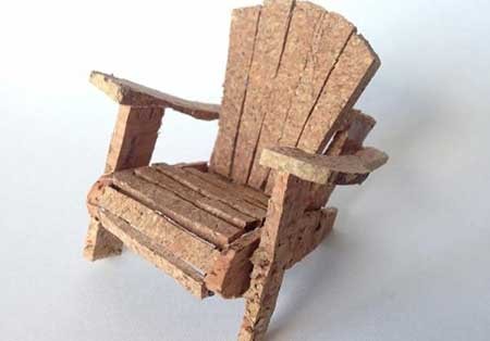 اخبار,اخبار گوناگون ,مبلمان ساخته شده با چوب پنبه 