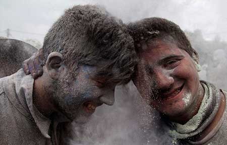 اخبار,اخبار گوناگون ,جنگ آرد در یونان