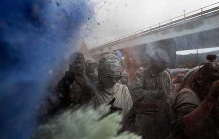 اخبار,اخبار گوناگون ,جنگ آرد در یونان