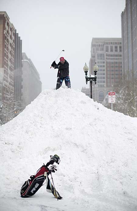 اخبار,اخبار گوناگون , برف بازی