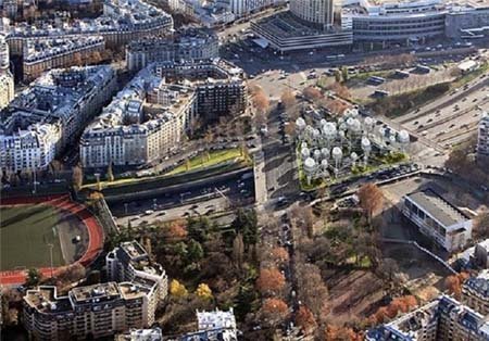 اخبار , اخبار گوناگون,طراحی پاریس آینده,طراحی پاریس آینده به شکل تخم مرغ