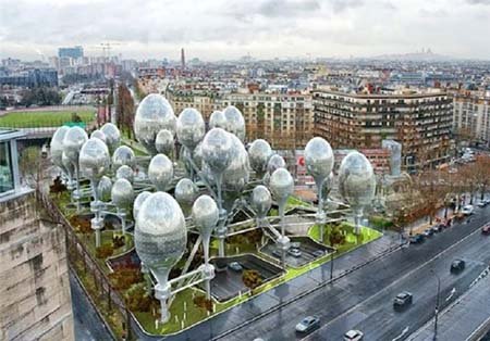 اخبار , اخبار گوناگون,طراحی پاریس آینده,طراحی پاریس آینده به شکل تخم مرغ