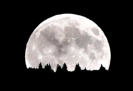 عکسهای جالب,ماه کامل,تصاویر دیدنی