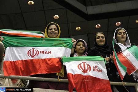 اخبار,اخبار ورزشی , حضور زن‌های ایرانی به ورزشگاه