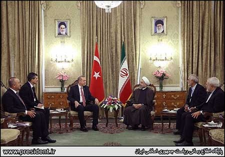 اخبار,اخبار سیاست خارجی ,استقبال رسمی روحانی از اردوغان