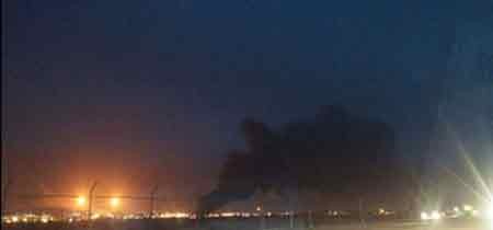 (تصاویر) آتش‌سوزی بزرگ در پارس‌ جنوبی 1