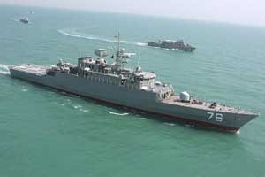 مقابله گارد ساحلی امارات با ناوهای ایرانی که به یک کشتی سنگاپوری هشدار داده بودند 1