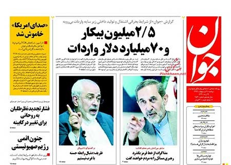 عناوین روزنامه های ایران