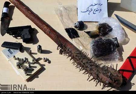 چماق عجیب اراذل و اوباش تهران (عکس) 1
