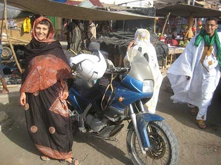 ماجراجویی بانوی ایرانی موتورسوار دور دنیا + (تصاویر) 