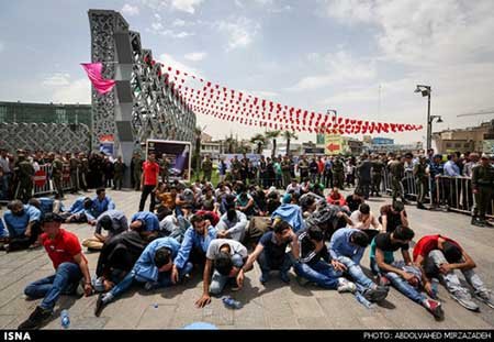 اخبار,اخبارحوادث,پاتک شبانه پلیس تهران به لانه معتادان