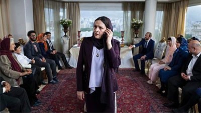 نخستین عکسها از گلاب آدینه و بابک حمیدیان در یک فیلم سینمایی 1