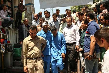 بازسازی صحنه سرقت از بازار تهران + تصاویر 1