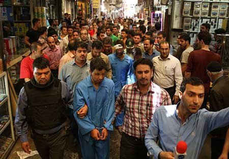 بازسازی صحنه سرقت از بازار تهران + تصاویر 1