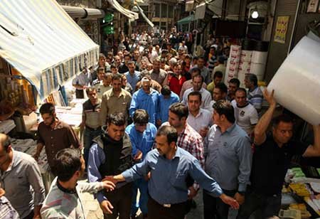 بازسازی صحنه سرقت از بازار تهران + تصاویر 1