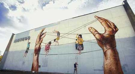 هنری برای کارهای غیرقانونی در خیابان هنری برای کارهای غیرقانونی در خیابان