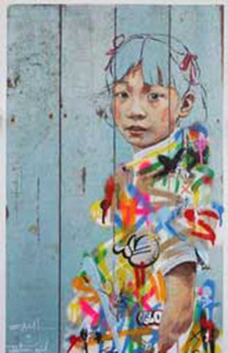 هنری برای کارهای غیرقانونی در خیابان هنری برای کارهای غیرقانونی در خیابان