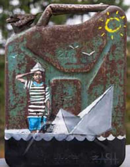 هنری برای کارهای غیرقانونی در خیابان هنری برای کارهای غیرقانونی در خیابان