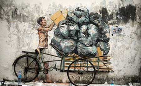 هنری برای کارهای غیرقانونی در خیابان هنری برای کارهای غیرقانونی در خیابان