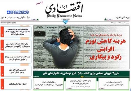 عناوین روزنامه های ایران