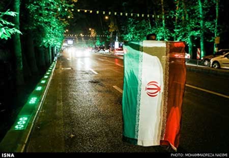 اخبار,اخبار ورزشی,شادی خیابانی مردم تهران از برد والیبال