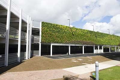 اخبار,اخبار گوناگون,ساخت بزرگ‌ترین دیوار سبز اروپا 