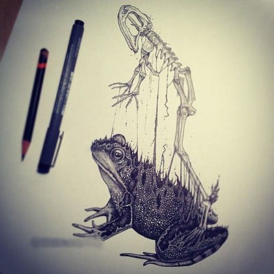 اخبار,اخبار گوناگون,نقاشی سیاه قلم