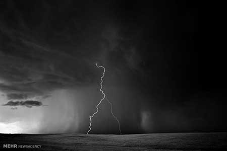 اخبار,اخبارگوناگون ,تصاویر سیاه و سفید زیبا از طوفان در طبیعت