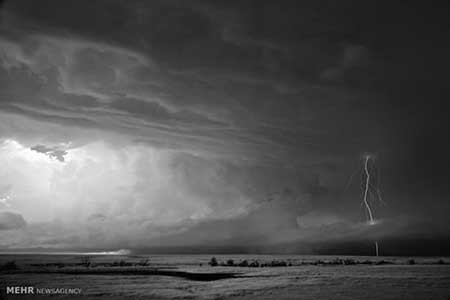 اخبار,اخبارگوناگون ,تصاویر سیاه و سفید زیبا از طوفان در طبیعت