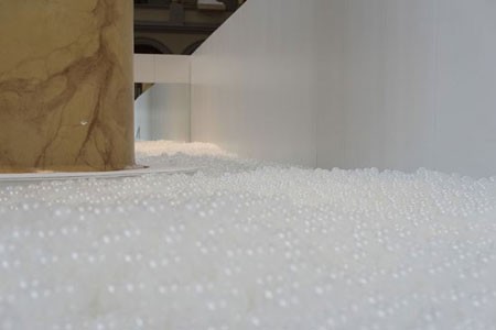 اخبار , اخبار گوناگون,تصاویر تبدیل موزه به استخر توپ,تبدیل موزه به استخر توپ